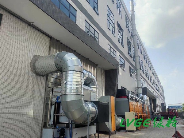 佛山噴漆廢氣處理工程視頻！