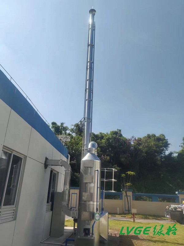 電力能源公司廢氣處理案例！